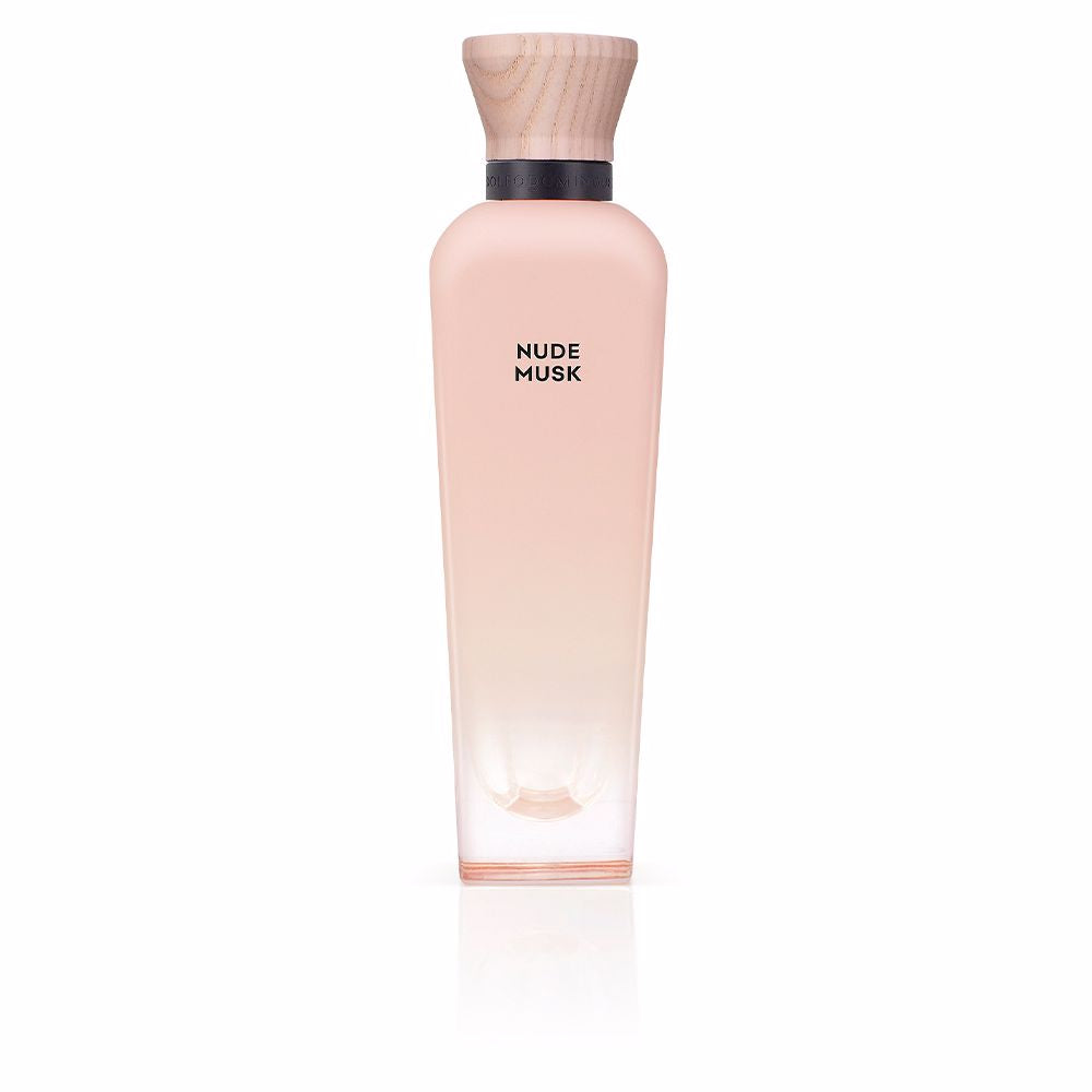 Échantillons de parfum Adolfo Dominguez Nude Musk 120 ml disponibles, échantillon de parfum Adolfo Dominguez Nude Musk 1 ml 0,034 oz, testeur de parfum Adolfo Dominguez Nude Musk 2 ml 0,068 fl. oz.
