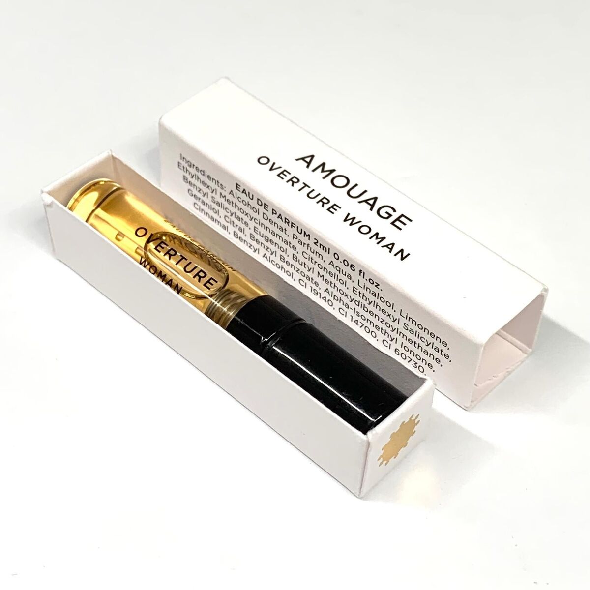 Échantillon officiel de parfum Amouage Overture 2 ml 0,06 oz