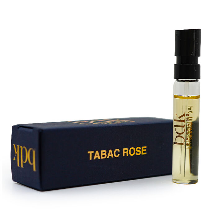 Échantillons de parfum officiels BDK Tabac Rose 2 ml 0,06 oz