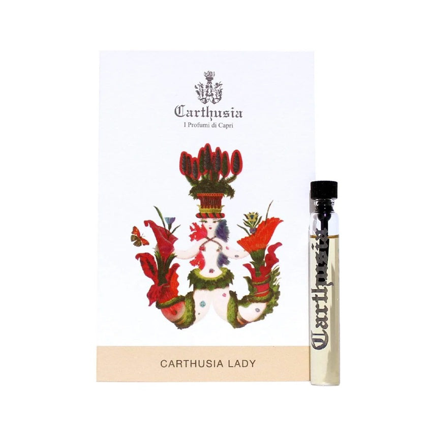 échantillon officiel de parfum Carthusia Carthusia Lady taille 2 ml 0,06 oz.
