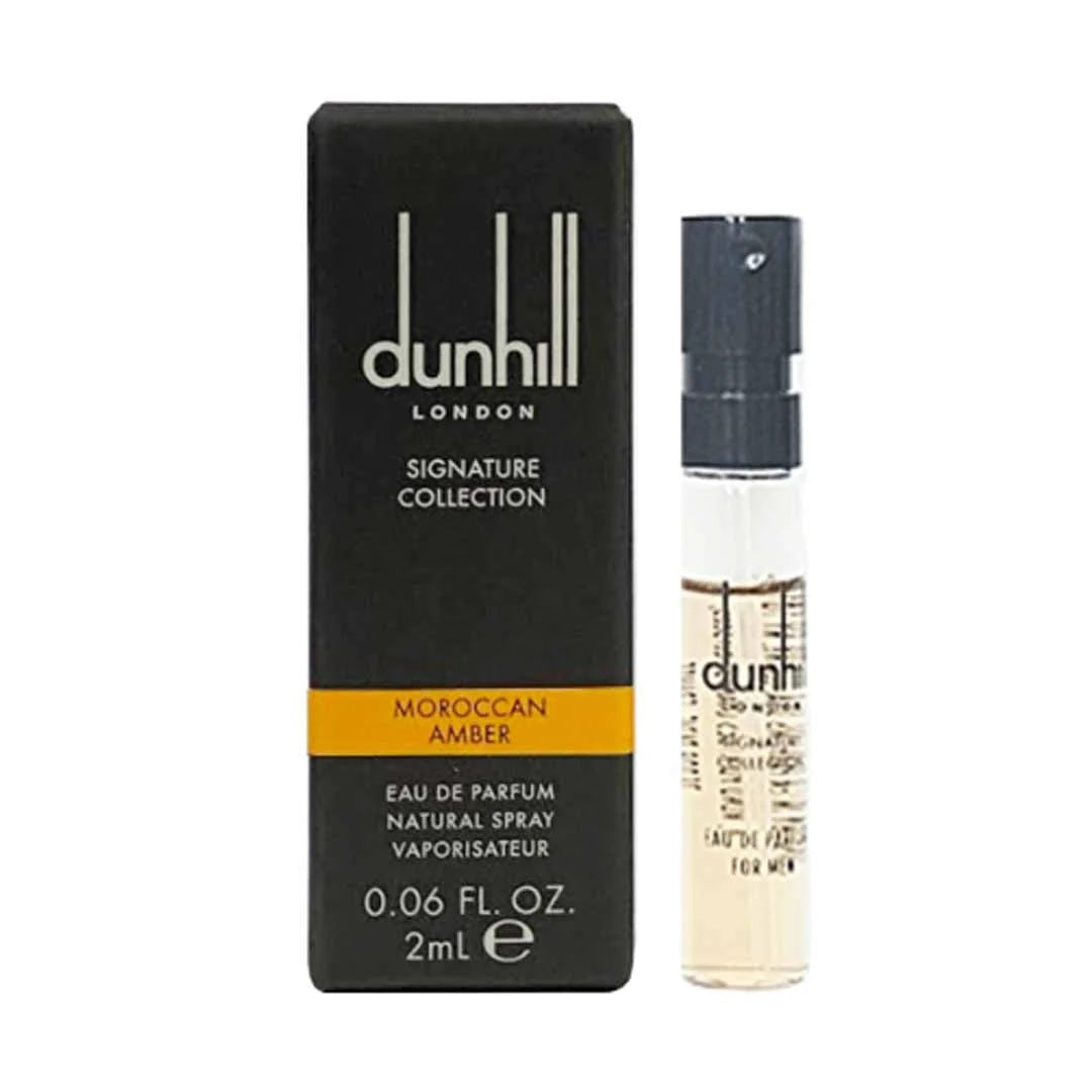 Échantillons de parfum officiels Dunhill Signature Collection Morrocan Amber 2 ml 0,06 fl. oz.
