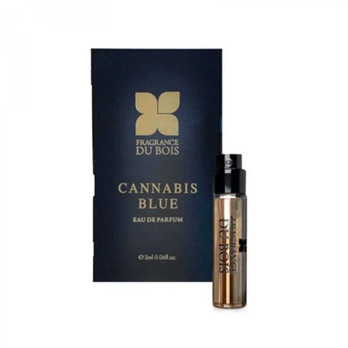 Parfum Du Bois Cannabis Bleu 2ml 0.06 fl. onces. testeur de parfum d'échantillon de parfum officiel