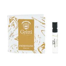 Échantillon de parfum officiel Gritti Jacqueline 2 ml 0,06 fl. oz.