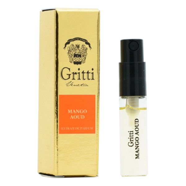 Échantillon de parfum officiel Gritti Mango Aoud 2 ml 0,06 fl. oz.