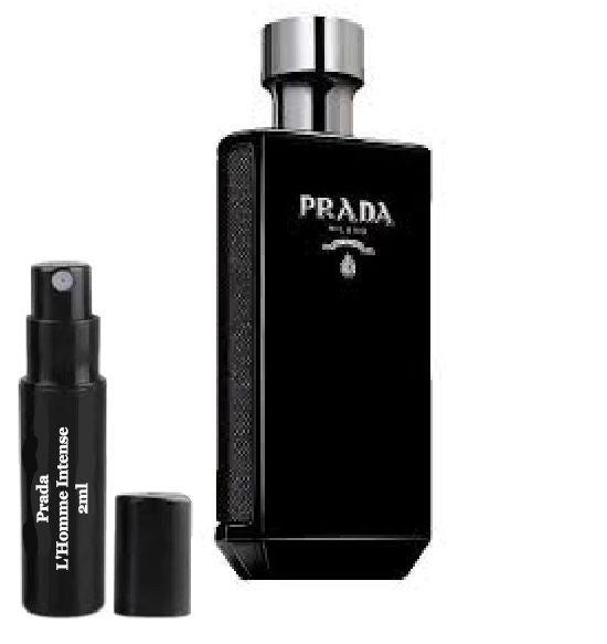 Testeurs d'échantillons de parfum Prada L'Homme Intense