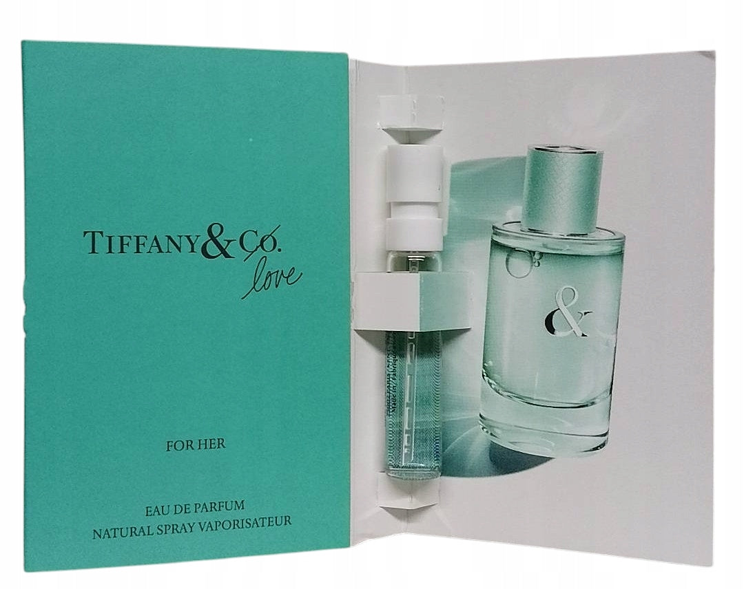 Échantillons de parfums officiels Tiffany & Co Love For Her 1,2 ml 0,04 fl. oz.