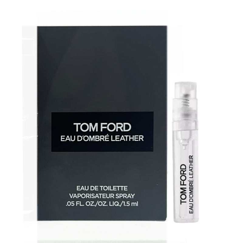 Échantillon officiel de parfum Tom Ford Eau D'Ombre Leather 1,5 ml