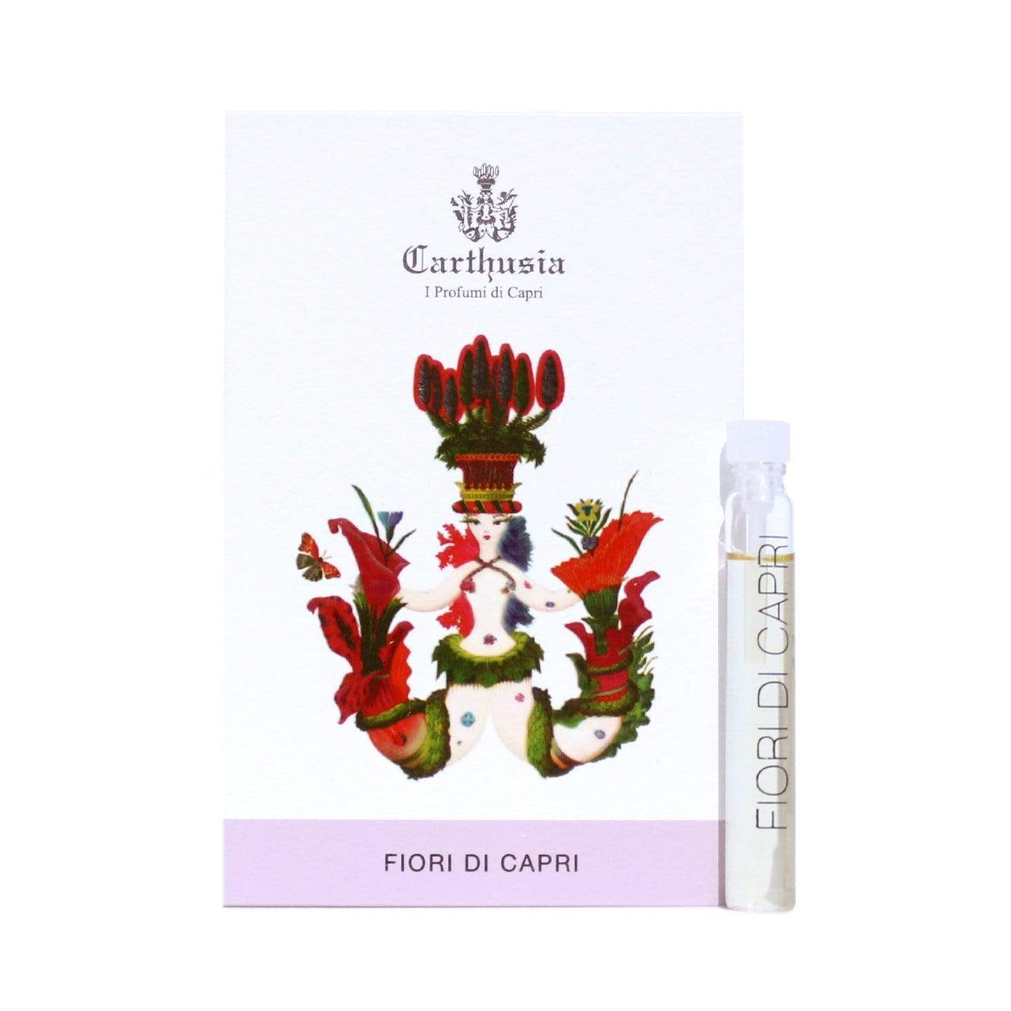 échantillon de parfum officiel de Carthusia Fiori di Capri taille 2 ml 0,06 oz.