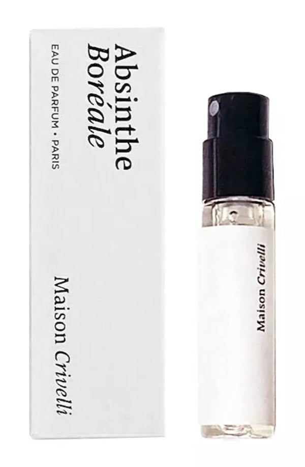 échantillon officiel de parfum de la Maison Crivelli Absinthe Boréale 1,5 ml 0,05 fl.oz.