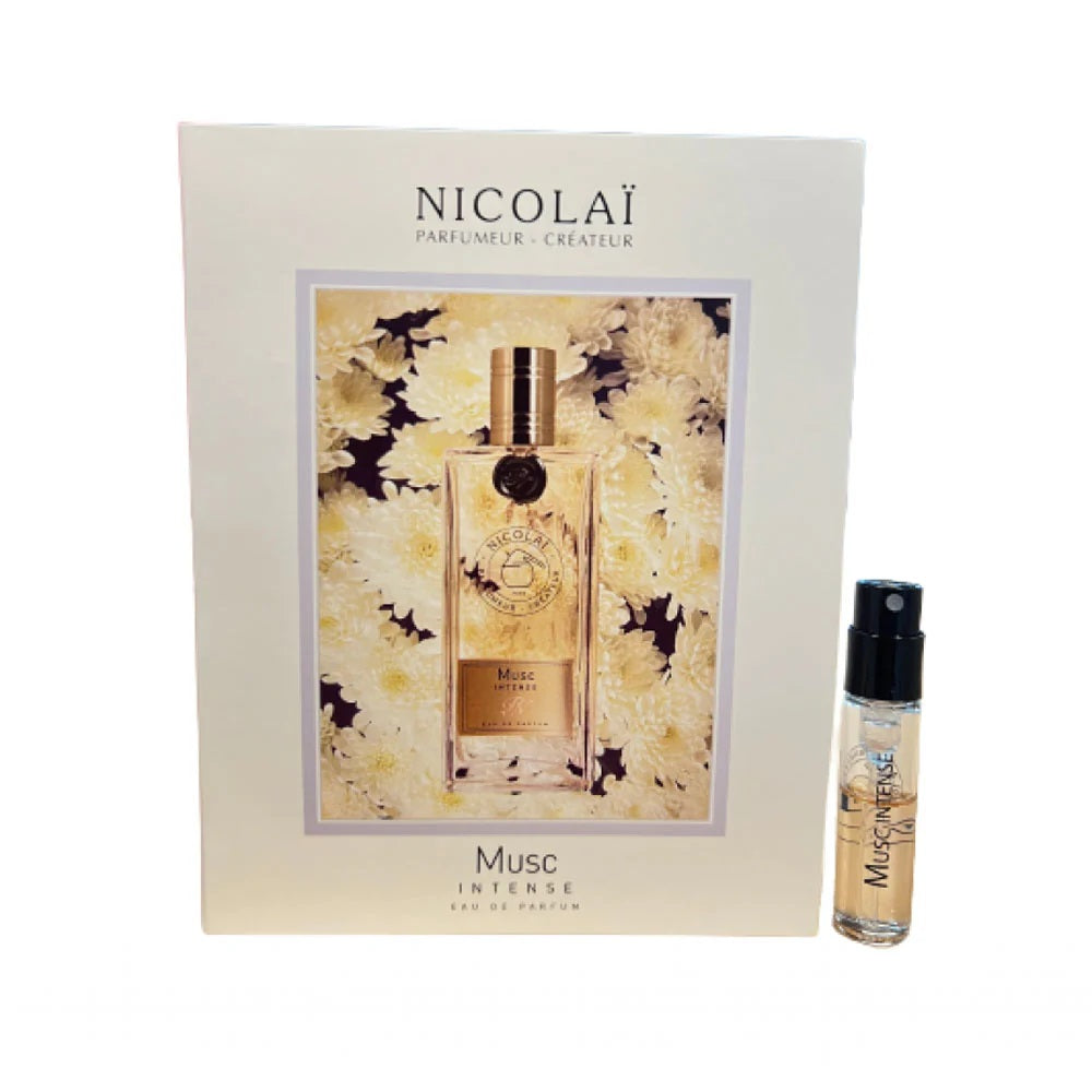 échantillons de parfum officiels du parfum Nicolai Musc 1,8 ml 0,07 oz.