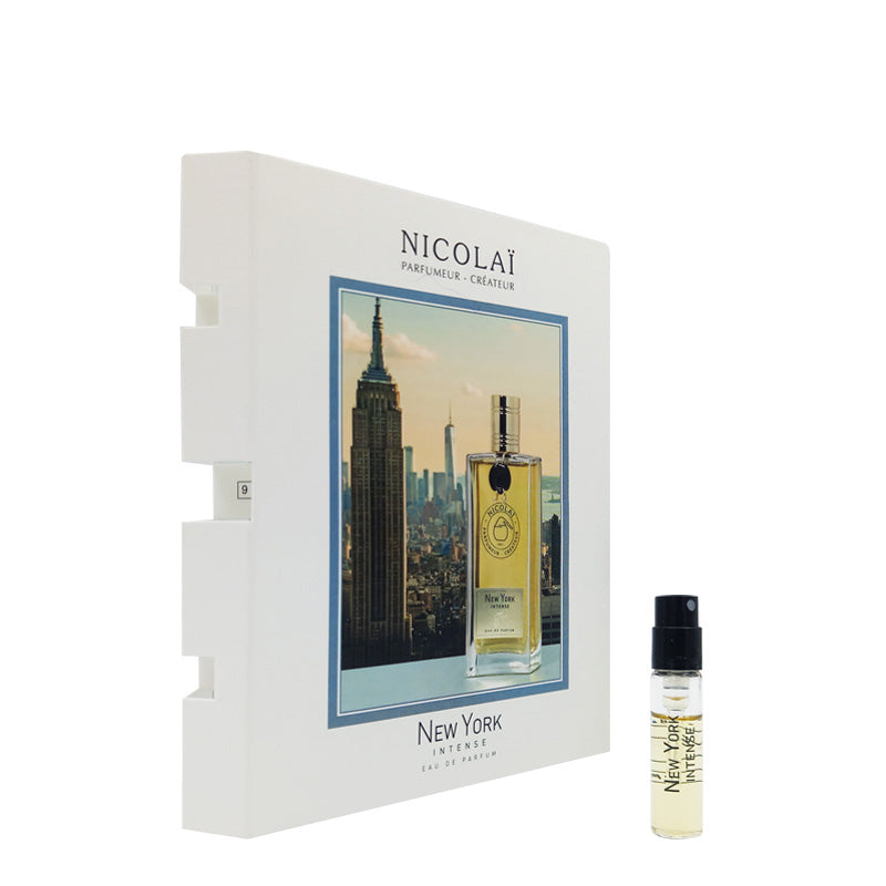 échantillons de parfum officiels du parfum Nicolai New York 1,8 ml 0,07 oz.