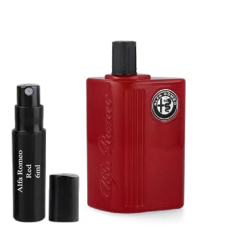 Échantillon d'eau de toilette Alfa Romeo Rouge 6 ml