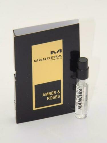 Échantillon officiel de parfum Mancera AMBER AND ROSES 2 ml 0,06 fl. oz.