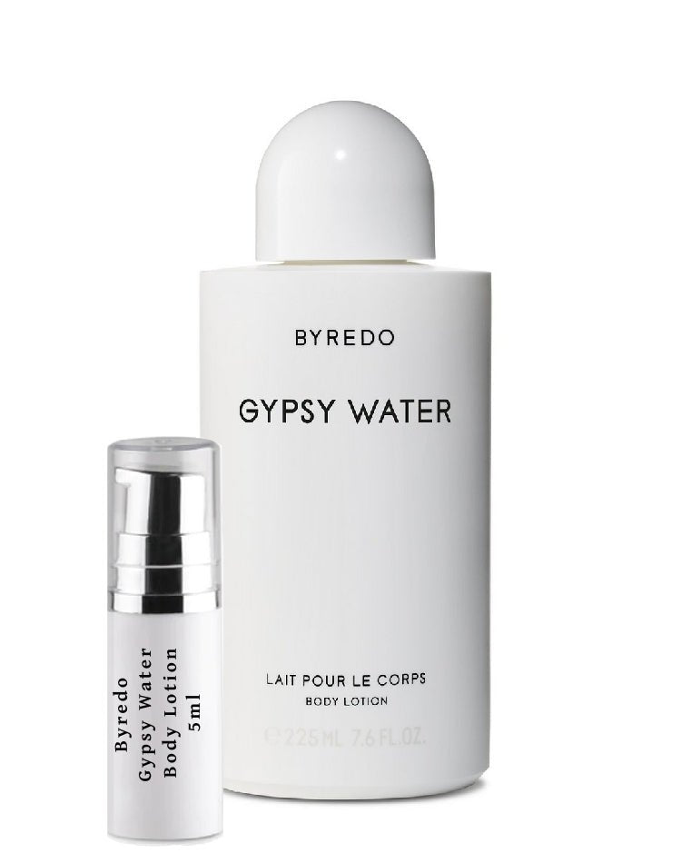 Échantillon de lotion corporelle Byredo Gypsy Water 5 ml