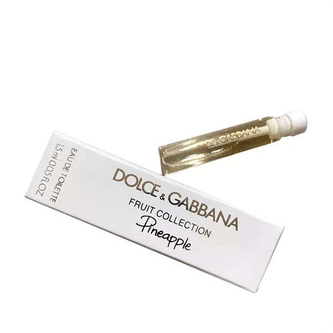 Échantillon officiel du parfum Dolce & Gabbana Fruit Collection Pineapple 1,5 ml