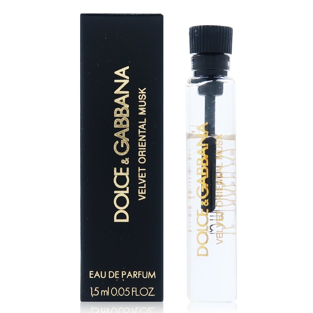 Velours Oriental Musc Par Dolce & Gabbana 1,5 ml 0,05 fl. oz oficiální vzorek parfému, Velours Oriental Musc Par Dolce & Gabbana 1,5 ml 0,05 fl. oz Eau de Parfum, Velvet Oriental Musk By Dolce & Gabbana 1.5ml 0.05 fl. oz oficjalna próbka parfum, Velo