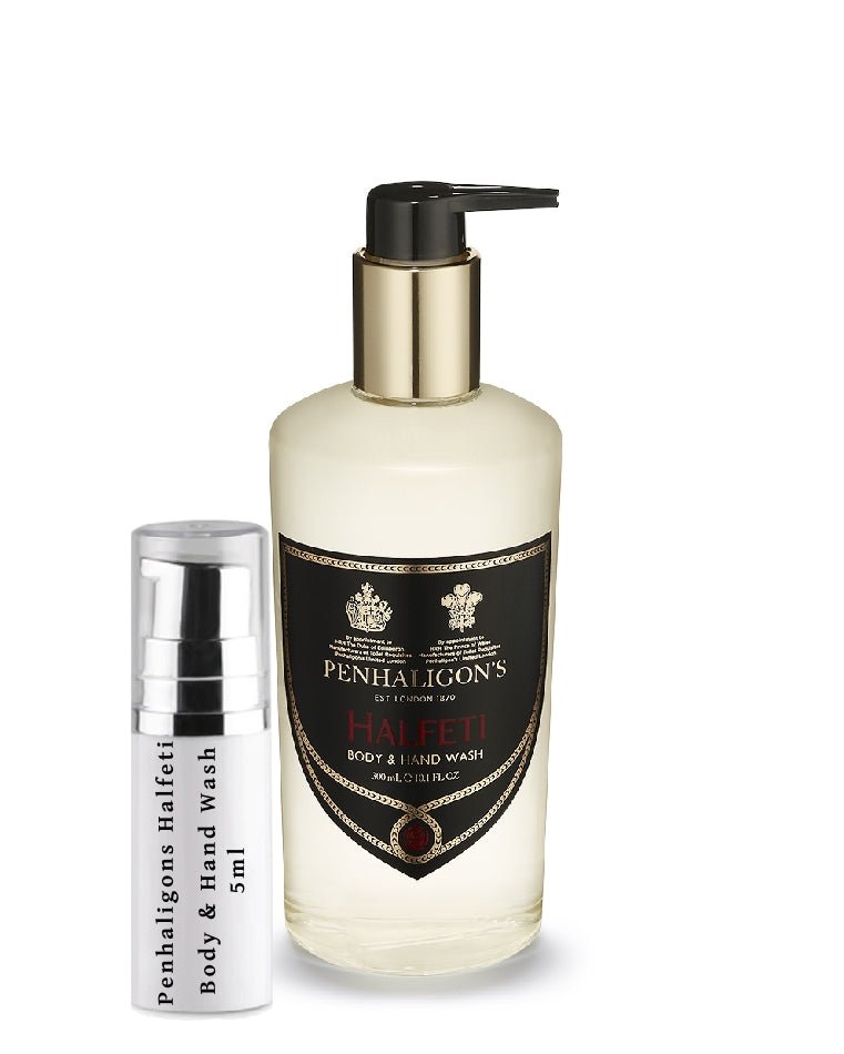 Échantillon de gel douche et mains Halfeti de Penhaligon's 5 ml