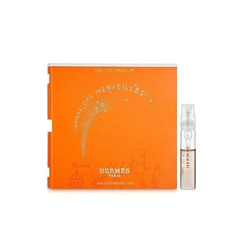 Hermes L'Ambre des Merveilles 2ml 0.06fl.oz. échantillons de parfums officiels