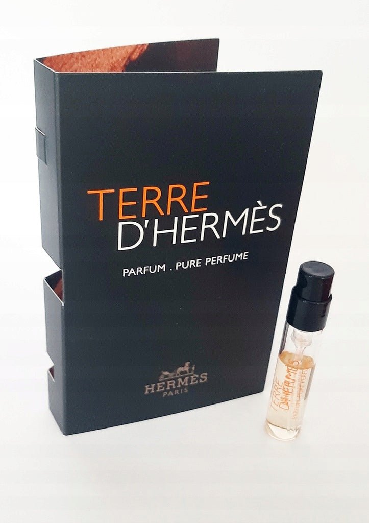 Hermes Terre D'Hermes Parfum Pure Perfume 2 ml/0,06 fl.oz. échantillons officiels