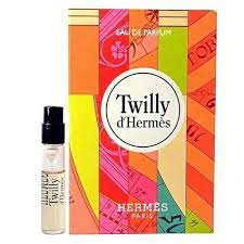Échantillons officiels de parfums Hermes Twilly d'Hermes 2 ml 0,06 fl.oz.