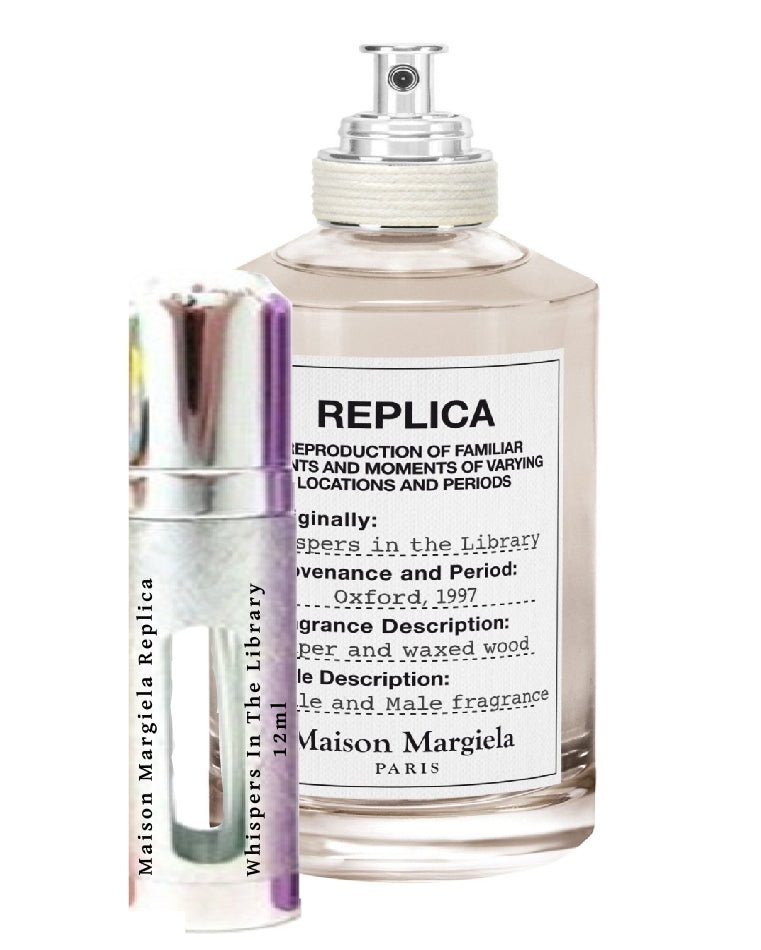 Flacon de 12 ml de la réplique Maison Margiela Whispers In The Library