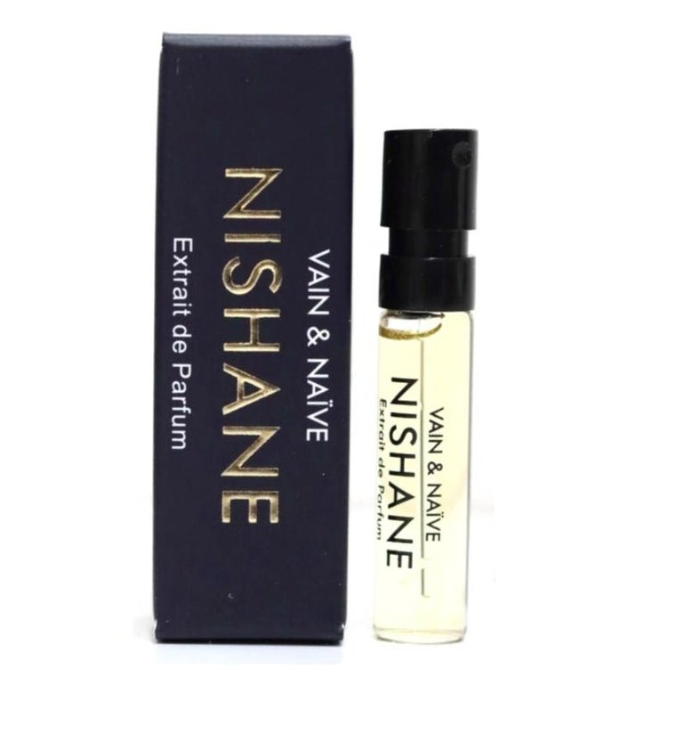 Échantillons officiels de parfums Nishane Vain & Naïve 1,5 ML