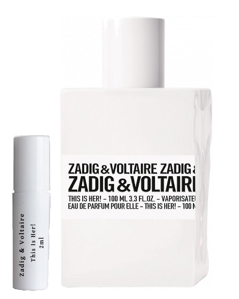 Échantillon de parfum Zadig & Voltaire This Is Her! 2 ml