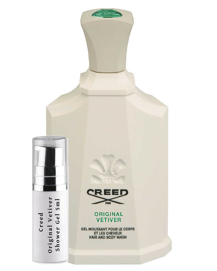 Échantillons de gel douche Creed Original Vetiver - Gel douche Creed Original Vetiver - Creed - 5 ml - Smelltoimpress