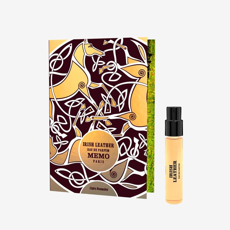 Échantillon officiel de parfum Memo Irish Leather 1,5 ml / 0,5 oz liq.