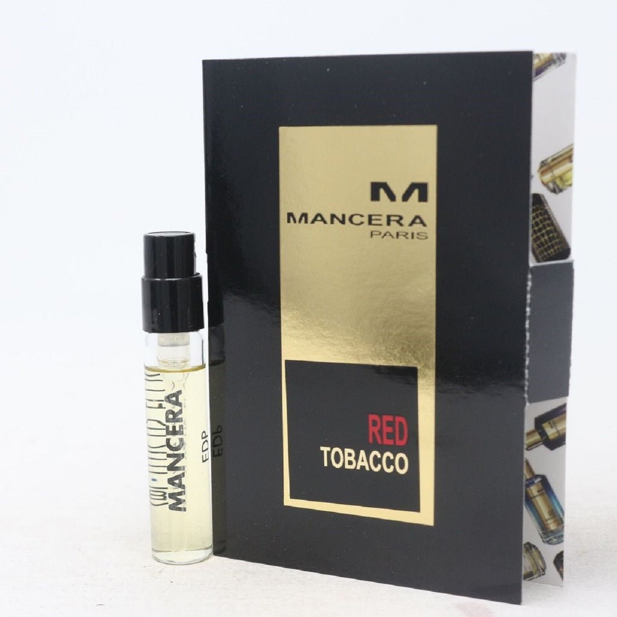 Échantillon officiel de parfum Mancera Red Tobacco 2 ml 0,06 fl. oz.
