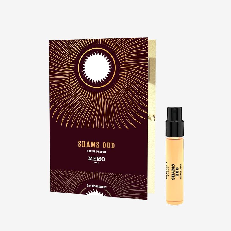 Échantillon officiel de Memo Shams Oud 2 ml / 0,6 oz liq.