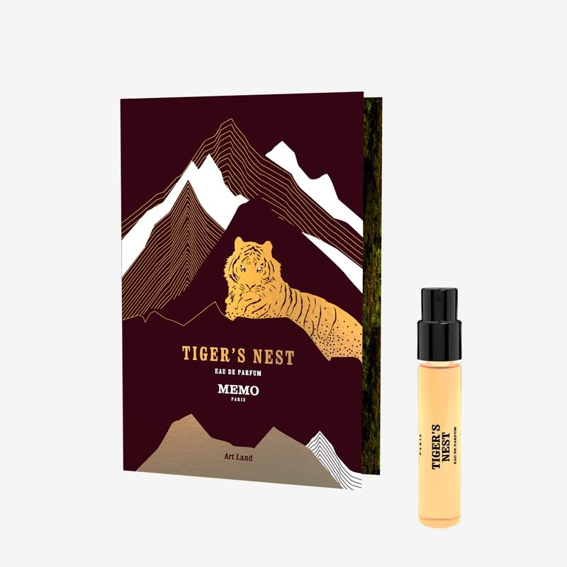 Échantillon officiel de Memo Tiger's Nest 2 ml / 0,6 oz liq.