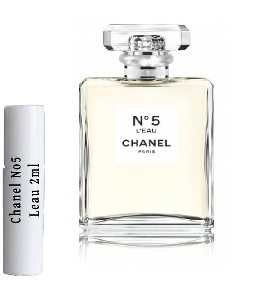 Échantillons de parfum Chanel No 5 L'Eau