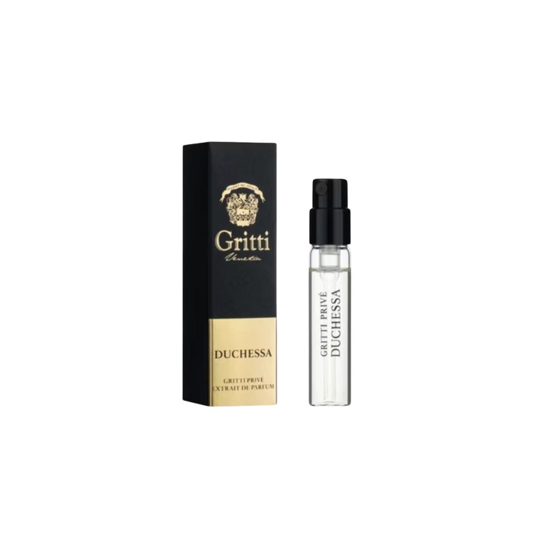 Échantillon de parfum officiel Gritti Duchessa 2 ml 0,06 fl. oz.