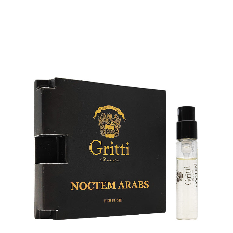 Échantillon de parfum officiel Gritti Noclem Arabs 2 ml 0,06 fl. oz.