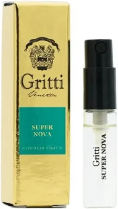 Échantillon de parfum officiel Gritti Super Nova 2 ml 0,06 fl. oz.