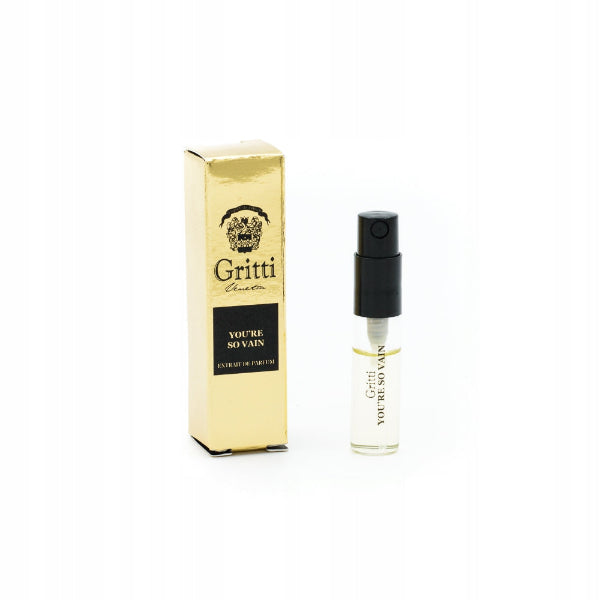 Échantillon de parfum officiel Gritti You're So Vain 2 ml 0,06 fl. oz.