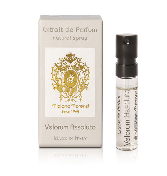 TIZIANA TERENZI Velorum Assoluto Extrait de parfum 0,05 OZ 1,5 ML échantillon de parfum officiel