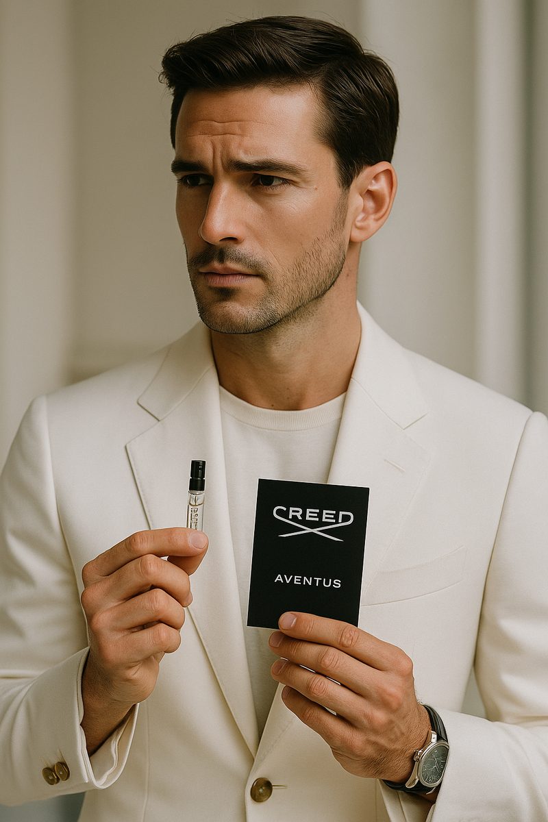 échantillon de parfum officiels testeur de parfum de Creed Aventus pour hommes 1,7 ml 0,05 oz.