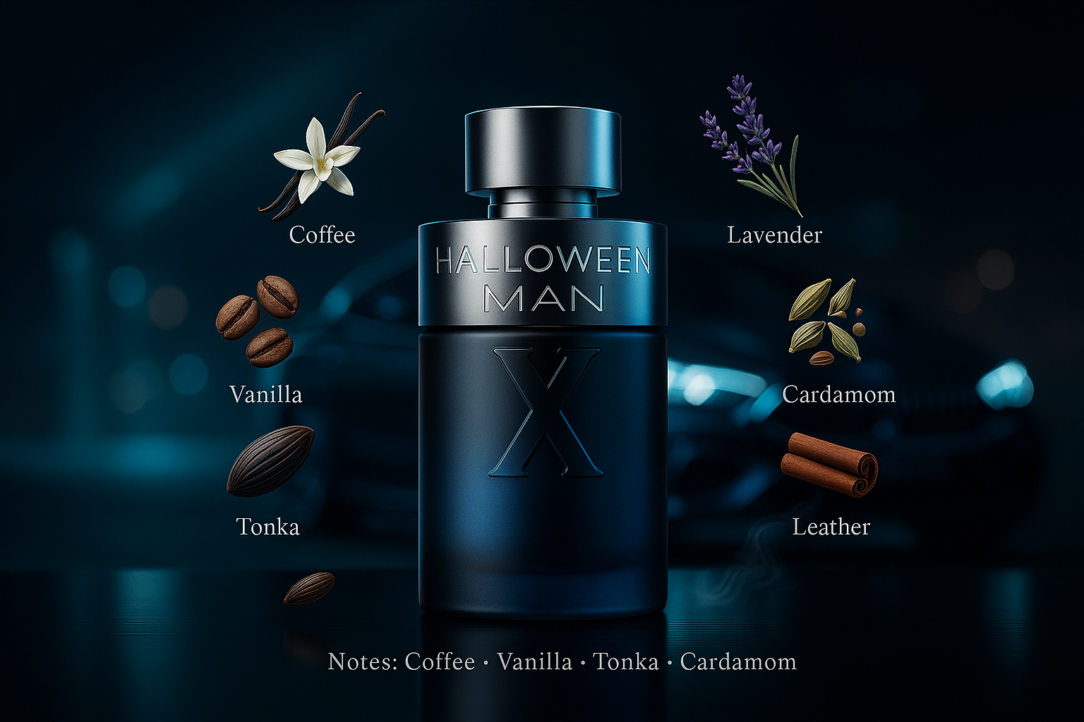 Jesus del Pozzo Halloween Man X 125 ml avec des notes parfumées