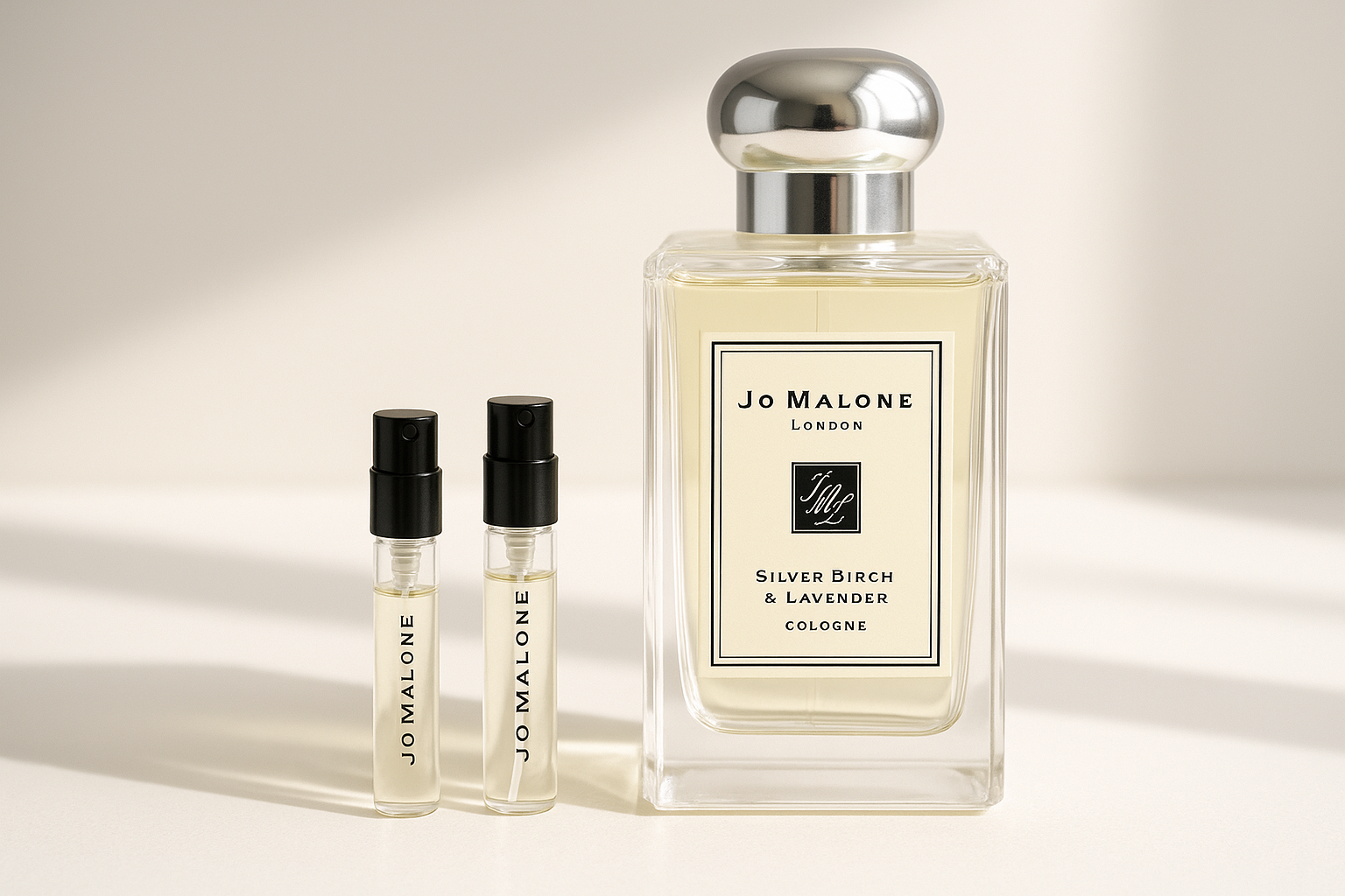 Échantillons de parfum Jo Malone Silver Birch & Lavender Cologne