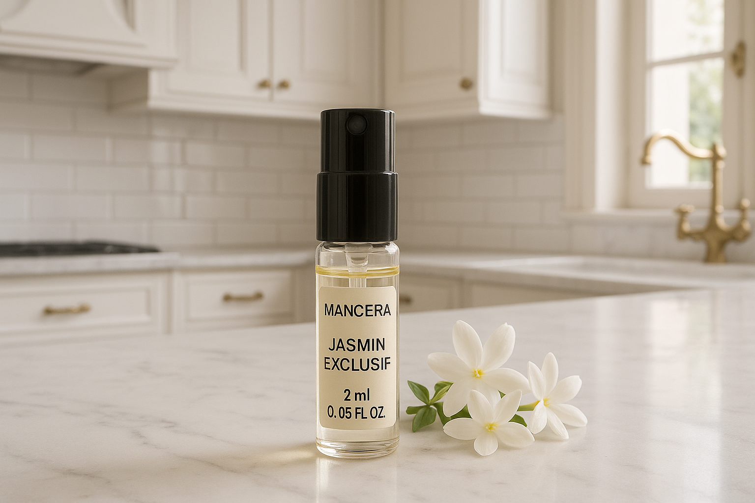 Mancera Jasmin Exclusif échantillon officiel de parfum 2ml 0.06 fl.o.z. testeur de parfum