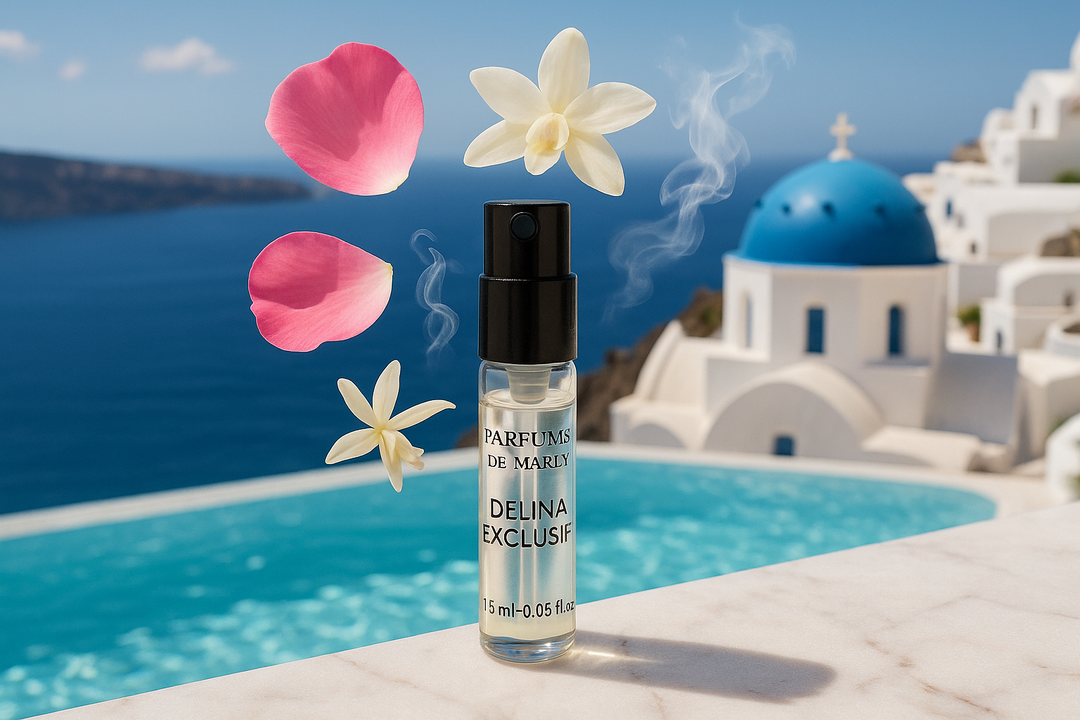 Parfums De Marly Delina Exclusif échantillon de parfum officiels testeur de parfum 1,5 ml 0,05 fl. oz