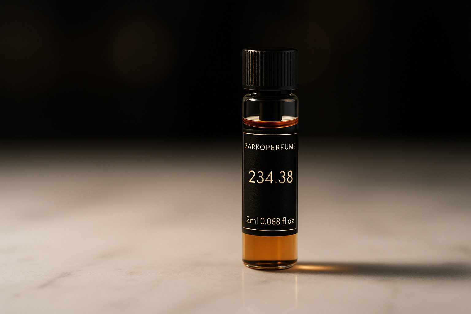 Zarkoperfume 234.38 2 ml 0,068 fl. oz. échantillon de parfum officiel photo très luxueuse