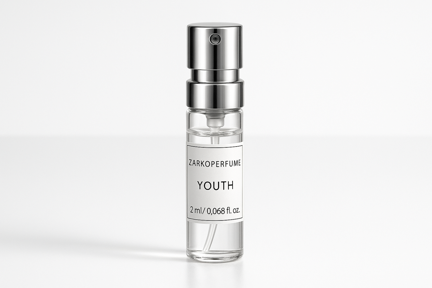 Échantillon officiel de parfum en spray Zarkoperfume Youth 2 ml 0,068 fl. oz.