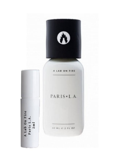 Un échantillon de 2 ml de Lab On Fire Parfums Paris L.A.