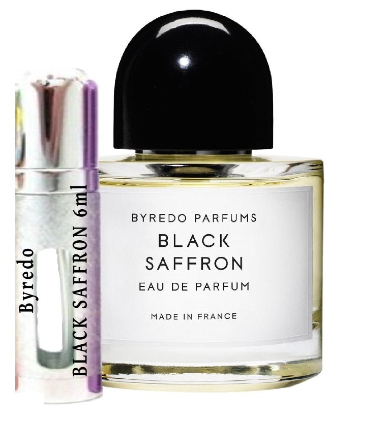 Byredo BLACK SAFFRON samples 6ml