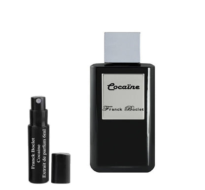 Franck Boclet Cocaïne 6ml 0.20 fl. oz parfum menthe, Franck Boclet Cocaïne 6ml 0.20 fl. oz campione di profumo, Franck Boclet Cocaïne 6ml 0.20 fl. oz amostra de parfum, Franck Boclet Cocaïne 6ml 0.20 fl. oz 官方香水样品, Montre de parfum Franck Boclet Coca