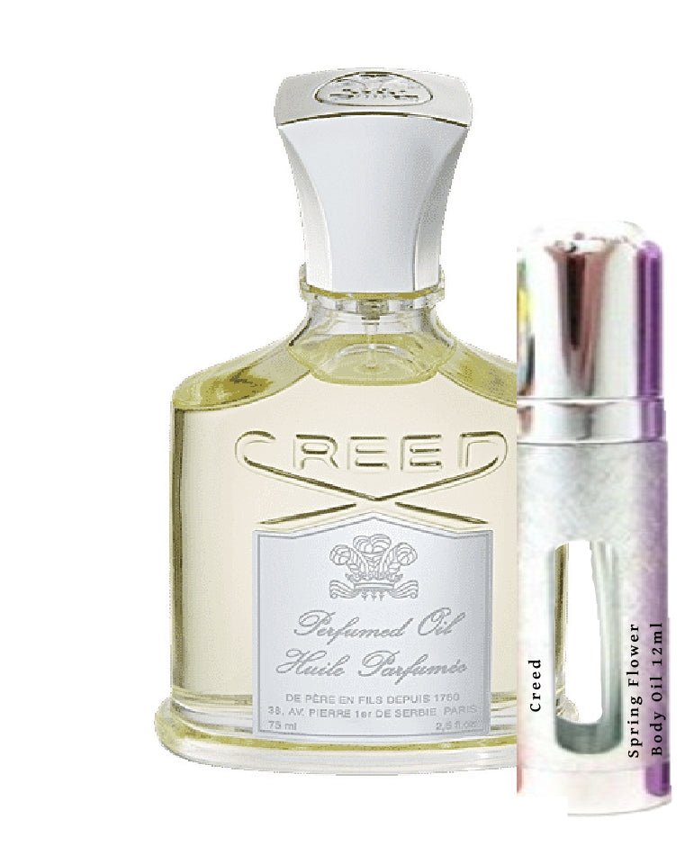 Creed Spring Flower Body Oil samples 12ml