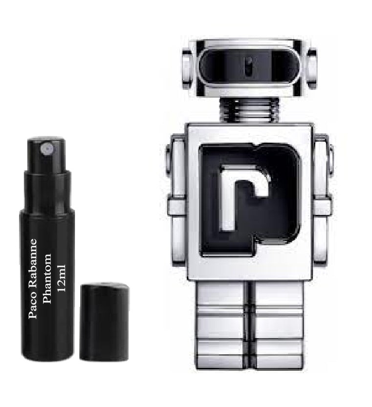 Paco Rabanne Phantom amostras de perfume 12ml